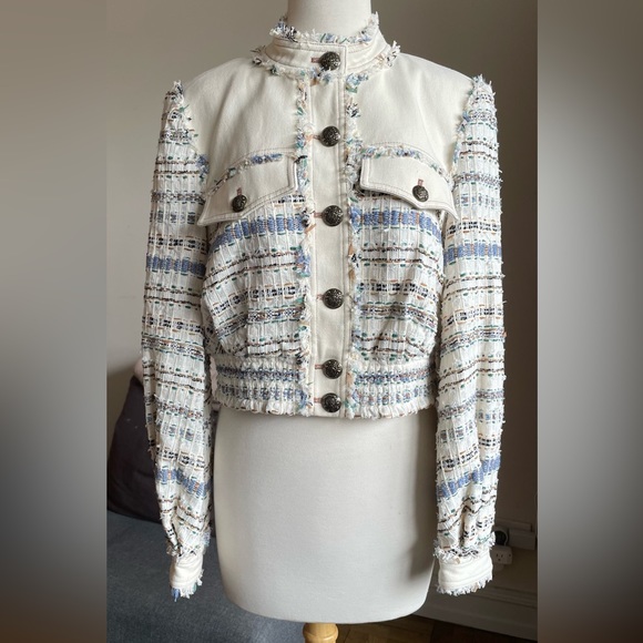 NWT Veronica Beard Darren Tweed Jacket (8) - Picture 5 of 15